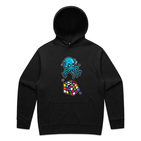 Octo Cube - Blue - AS Colour - Mens Relax Hood Thumbnail