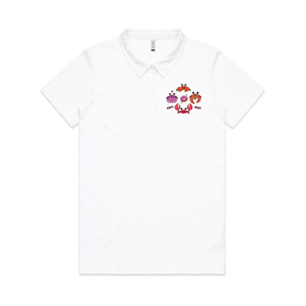 Snippy - V1 - AS Colour - Amy Womens Polo Shirt Thumbnail