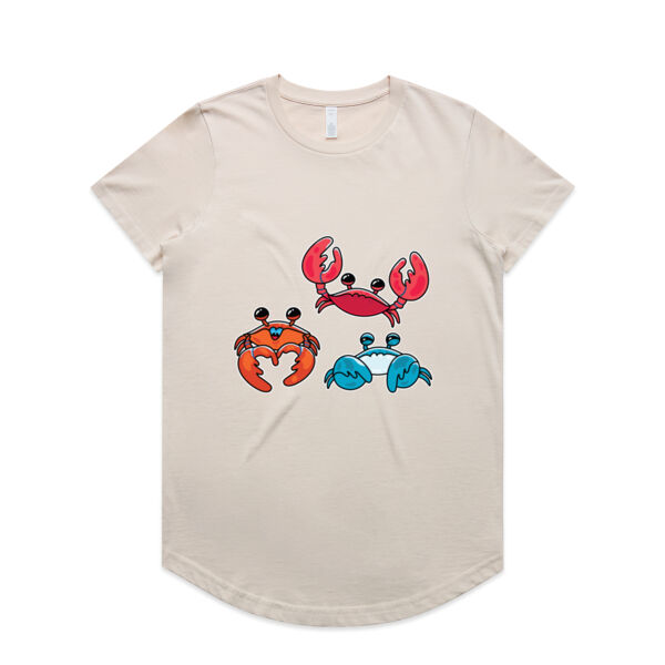 Snippy - V2 - AS Colour - Women's Maple Curve Tee Thumbnail