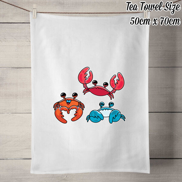 Snippy - V2 - 100% Linen Tea Towel - Off White Thumbnail
