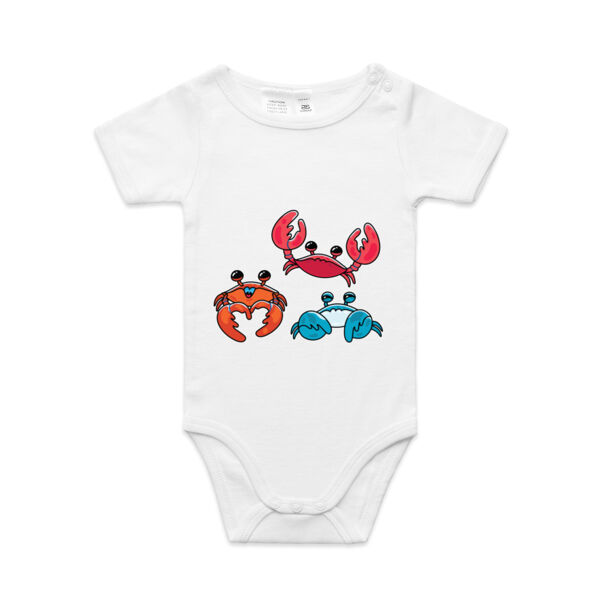 Snippy - V2 - AS Colour - Baby 'Mini-me' Onesie Romper Thumbnail