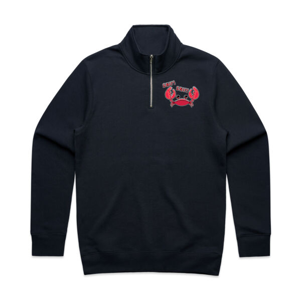 Snippy - V3 - AS Colour - Mens Stencil Half Zip  Thumbnail