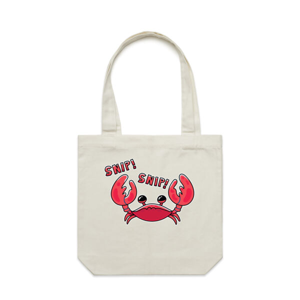 Snippy - V3 - AS Colour - Canvas Tote 'Carrie' Bag  Thumbnail