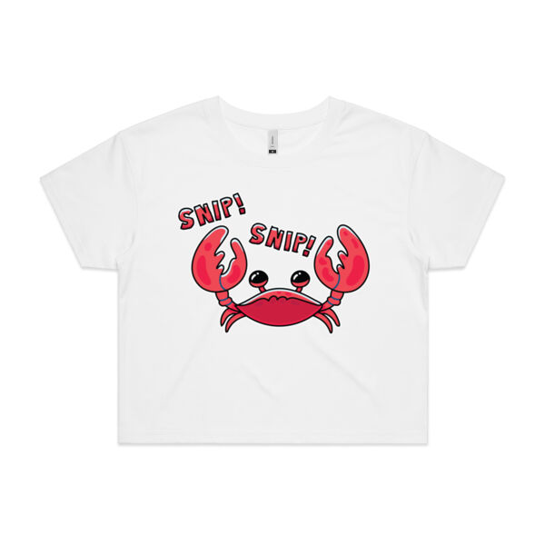Snippy - V3 - AS Colour - Women's Crop Tee Thumbnail