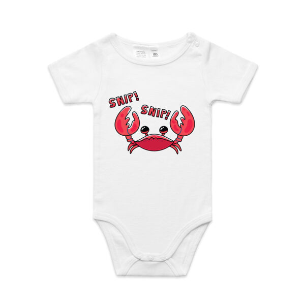 Snippy - V3 - AS Colour - Baby 'Mini-me' Onesie Romper Thumbnail
