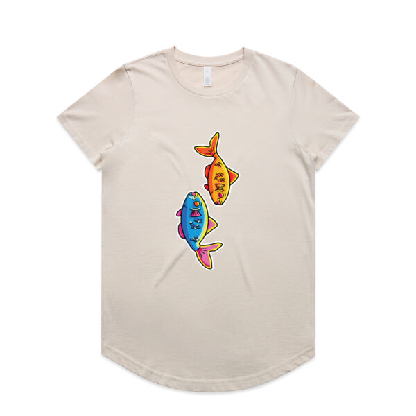 Feelin Fishy - AS Colour - Women's Maple Curve Tee Thumbnail