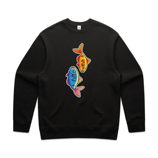 Feelin Fishy - AS Colour - Men's Relax Crew Thumbnail