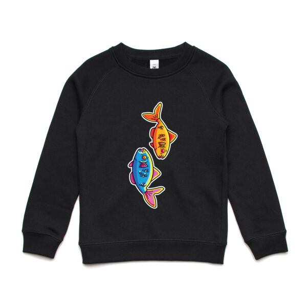 Feelin Fishy - AS Colour - Youth Supply Crew Sweatshirt Thumbnail