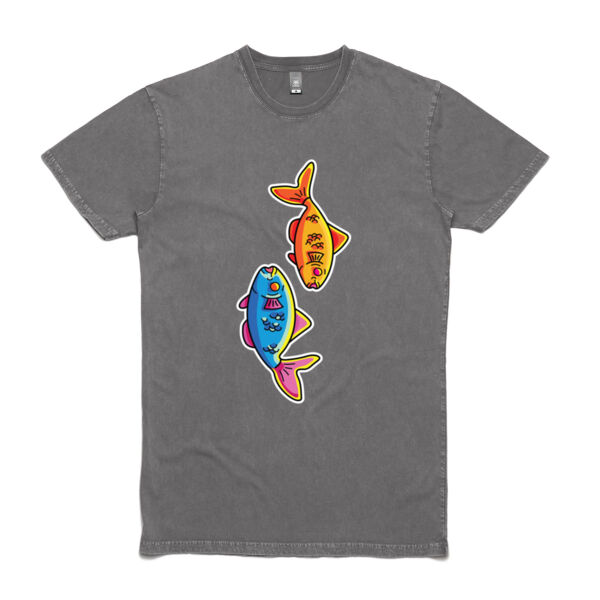 Feelin Fishy - AS Colour Stone Wash Staple Tee Thumbnail
