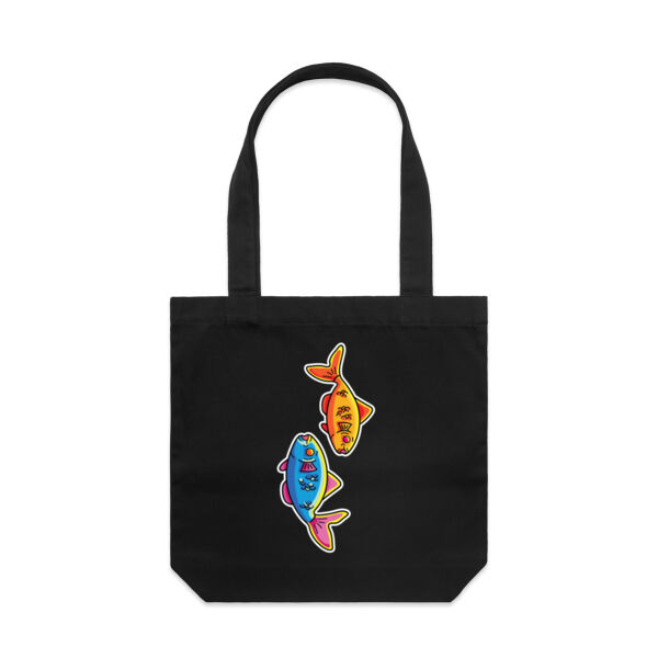 Feelin Fishy - AS Colour - Canvas Tote 'Carrie' Bag  Thumbnail