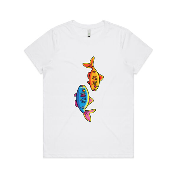 Feelin Fishy - AS Colour - Women's  Maple ORGANIC Tee Thumbnail
