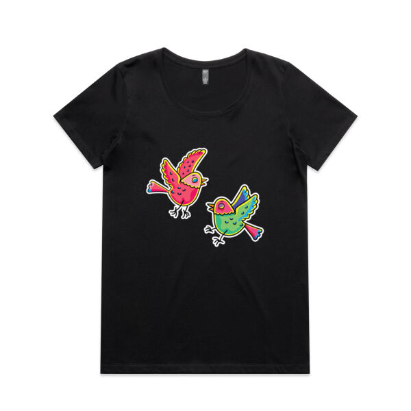 Bashful Birds - AS Colour - Women's Maple Scoop Tee Thumbnail