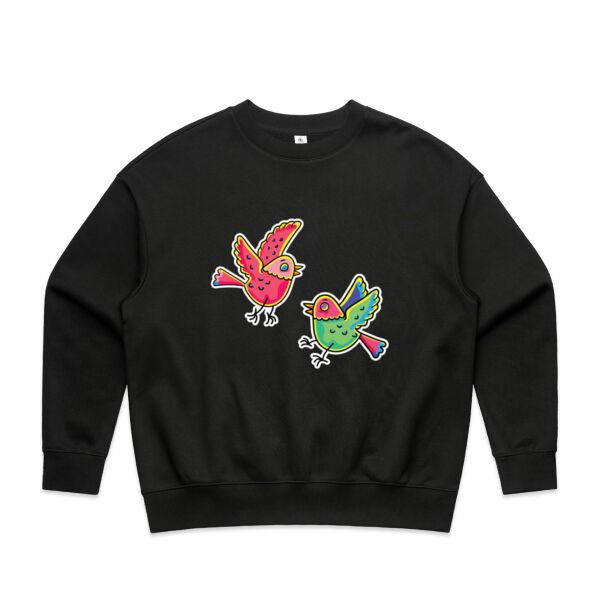 Bashful Birds - AS Colour - Wo's Heavy Crew Thumbnail