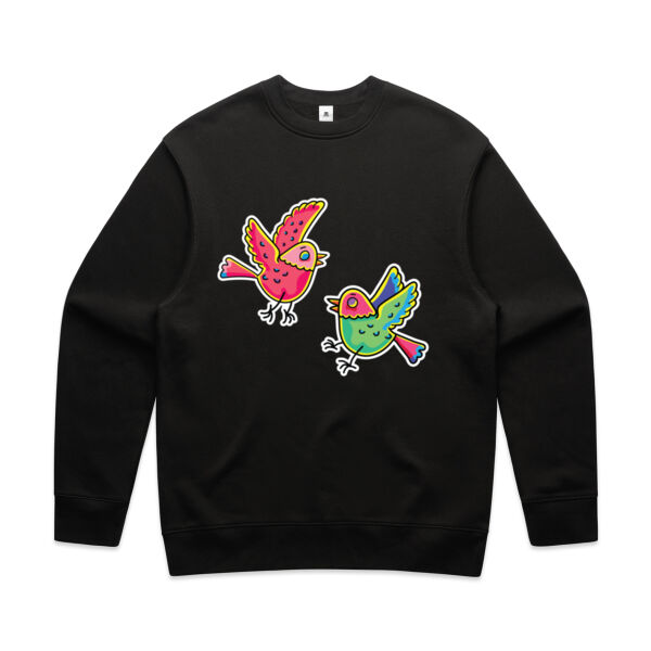 Bashful Birds - AS Colour - Men's Relax Crew Thumbnail