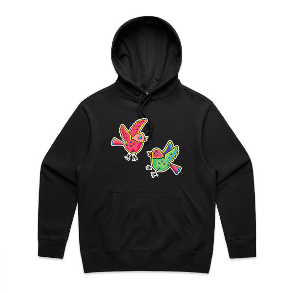 Bashful Birds - AS Colour - Men's Heavy Hood Thumbnail