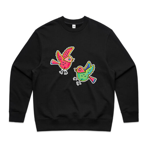 Bashful Birds - AS Colour - Men's Heavy Crew Thumbnail
