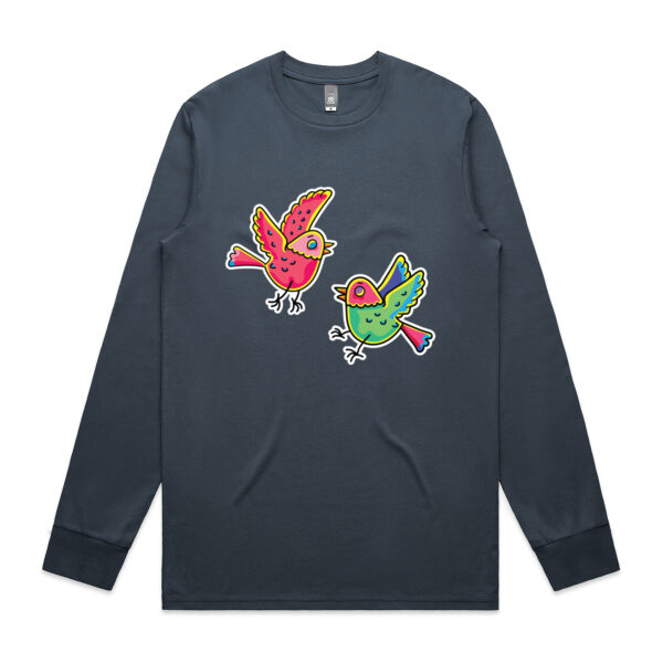 Bashful Birds - AS Colour -  Men's Staple L/S Tee  Thumbnail