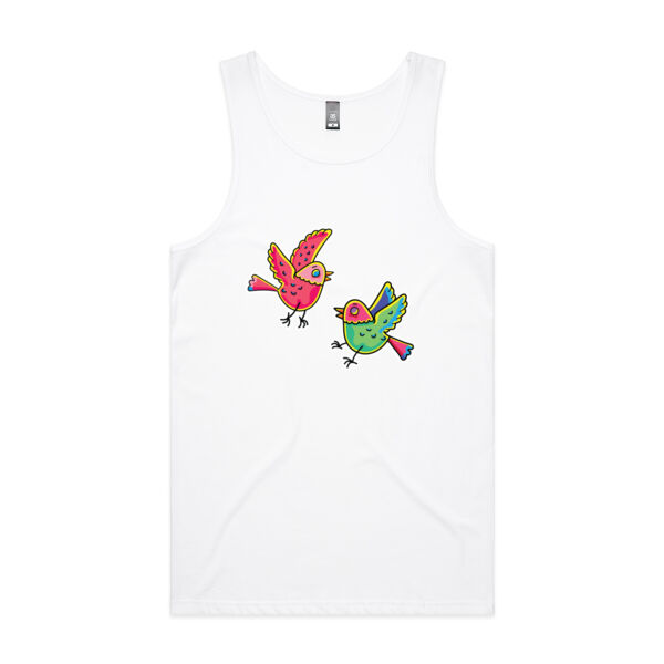 Bashful Birds - AS Colour - Men's Lowdown Singlet Thumbnail