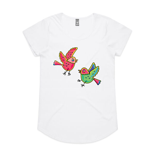 Bashful Birds - AS Colour - Women's 'Mali' Scoop Tee Thumbnail