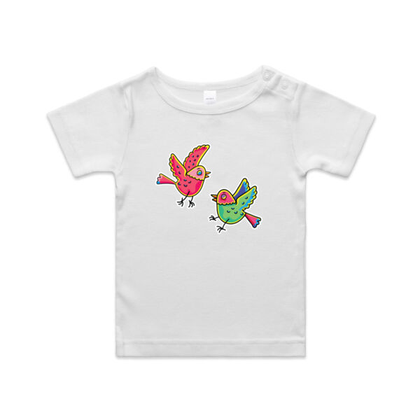Bashful Birds - AS Colour - Infant Wee Tee Thumbnail