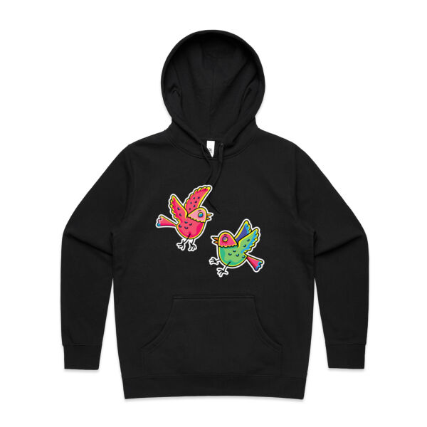 Bashful Birds - AS Colour - Women's Stencil Hood Thumbnail