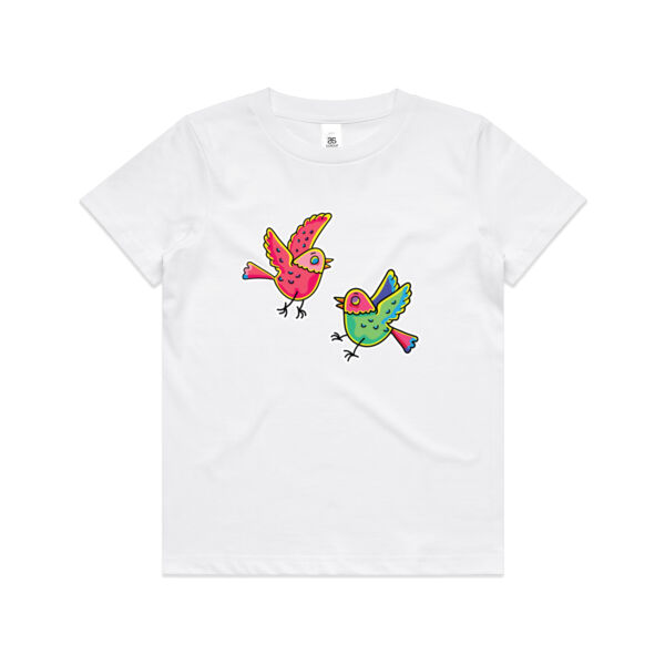 Bashful Birds - AS Colour - Kids Youth Tee Thumbnail