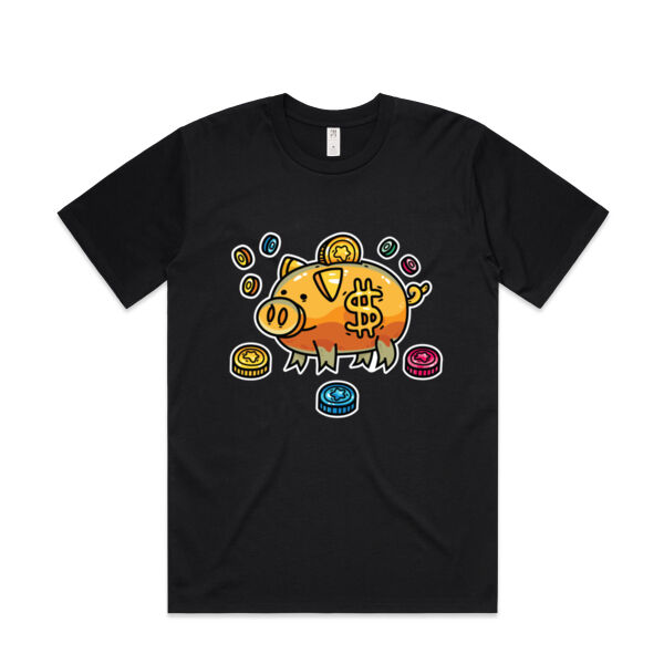 This Little Piggy Bank - AS Colour - Mens Classic Minus Tee Thumbnail