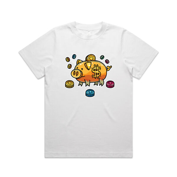 This Little Piggy Bank - AS Colour - Women's Heavy Tee Thumbnail