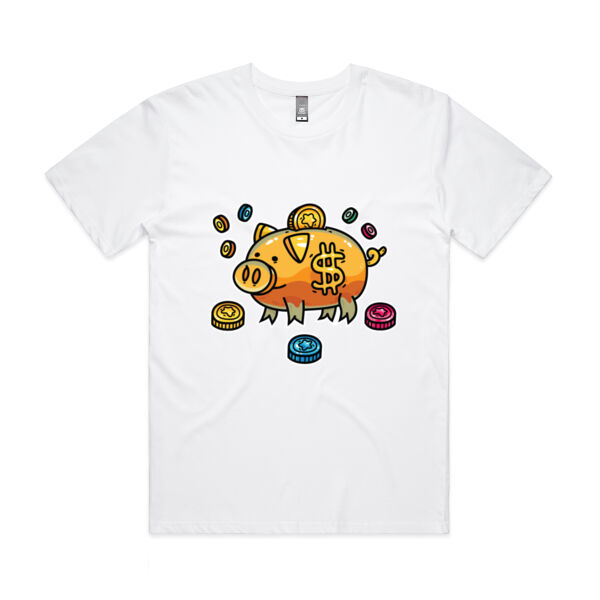 This Little Piggy Bank - AS Colour - Mens Staple Minus Tee  Thumbnail