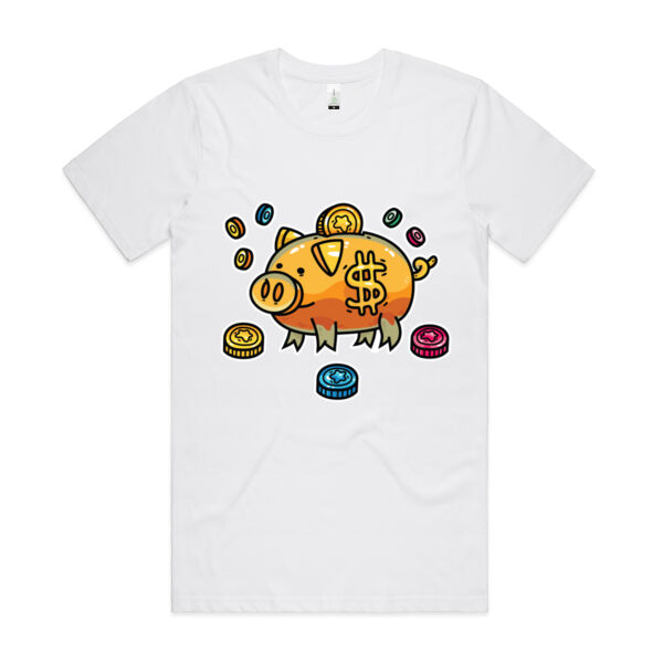 This Little Piggy Bank - AS Colour - Organic Cotton Unisex Tee Thumbnail