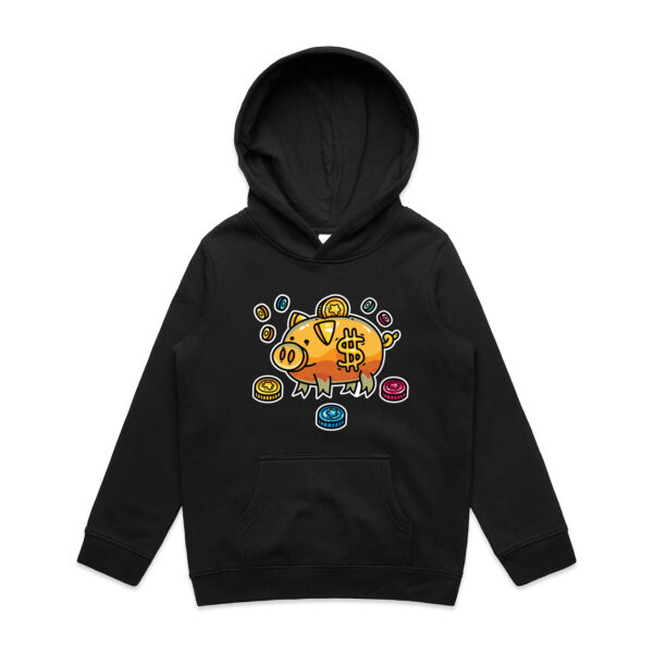This Little Piggy Bank - AS Colour - Youth Supply Hood Thumbnail