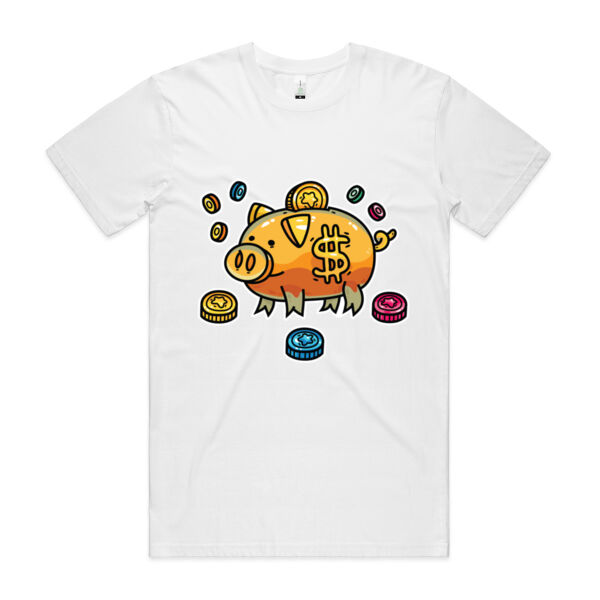 This Little Piggy Bank - AS Colour - Organic Staple Tee Thumbnail