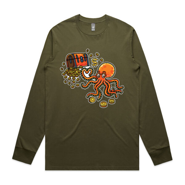 Octo Treasure Trove - AS Colour -  Men's Staple L/S Tee  Thumbnail