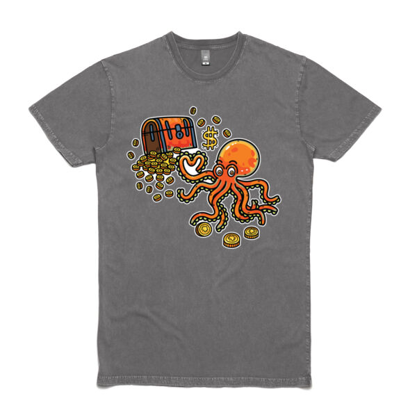 Octo Treasure Trove - AS Colour Stone Wash Staple Tee Thumbnail