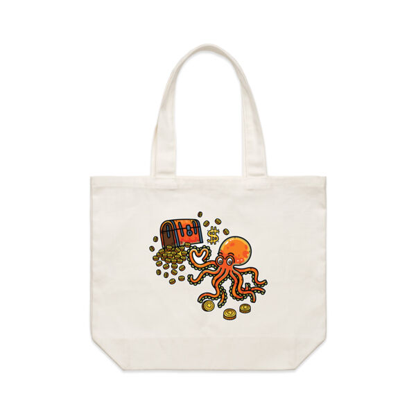 Octo Treasure Trove - AS Colour Shoulder Tote Bag Thumbnail