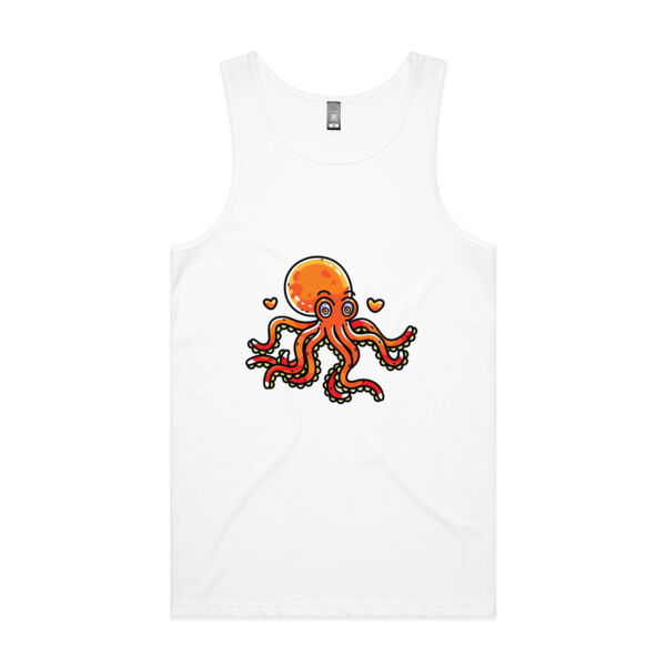 Octo - Candy Corn - AS Colour - Men's Lowdown Singlet Thumbnail