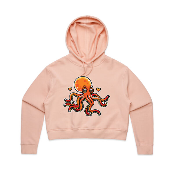 Octo - Candy Corn - AS Colour - Women's Crop Hood Thumbnail