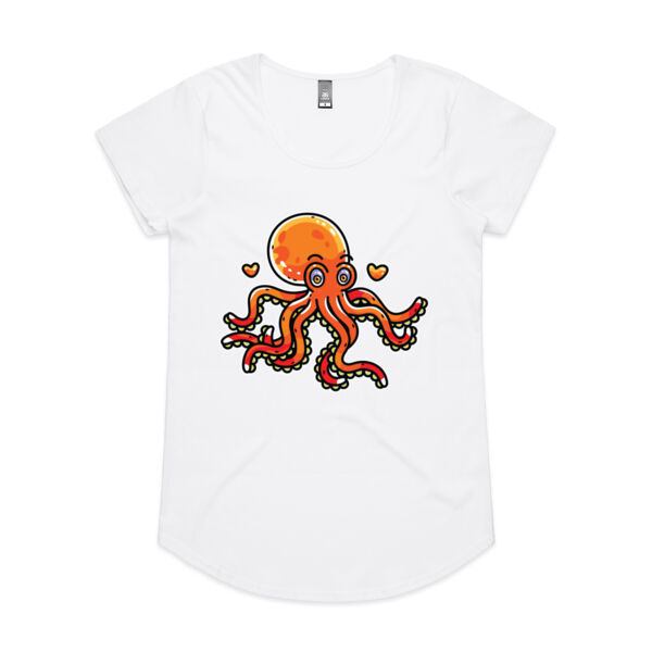 Octo - Candy Corn - AS Colour - Women's 'Mali' Scoop Tee Thumbnail