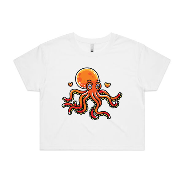 Octo - Candy Corn - AS Colour - Women's Crop Tee Thumbnail