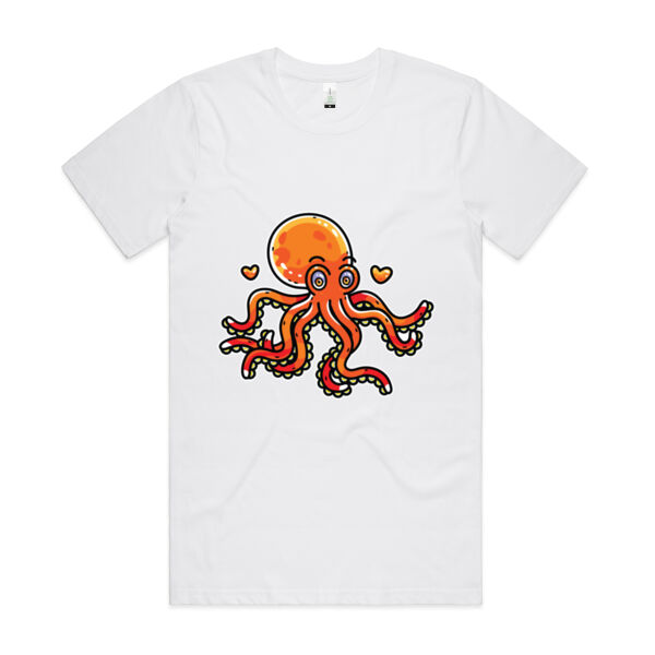 Octo - Candy Corn - AS Colour - Organic Cotton Unisex Tee Thumbnail