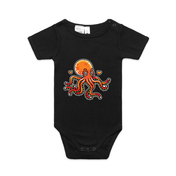 Octo - Candy Corn - AS Colour - Baby 'Mini-me' Onesie Romper Thumbnail
