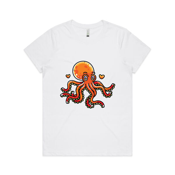 Octo - Candy Corn - AS Colour - Women's  Maple ORGANIC Tee Thumbnail