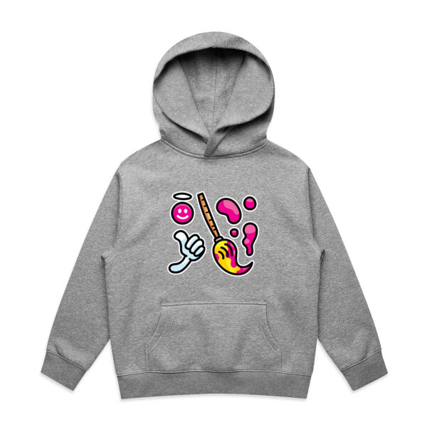 Brush with Happiness - AS Colour - Youth Relax Hood Thumbnail