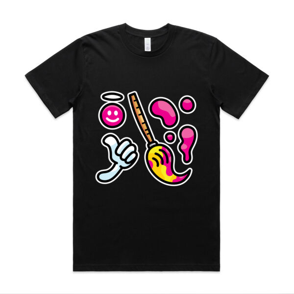 Brush with Happiness - AS Colour - Classic Organic Tee Thumbnail