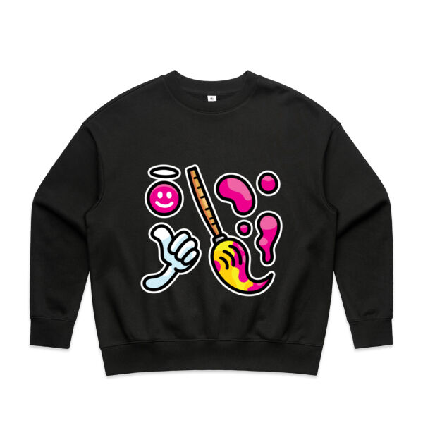 Brush with Happiness - AS Colour - Wo's Heavy Crew Thumbnail