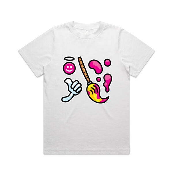 Brush with Happiness - AS Colour - Women's Heavy Tee Thumbnail