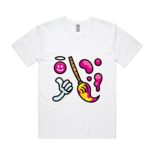 Brush with Happiness - AS Colour - Mens Staple Minus Tee  Thumbnail
