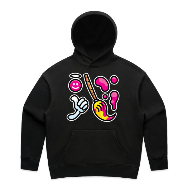 Brush with Happiness - AS Colour - Women's Relax Hood Thumbnail