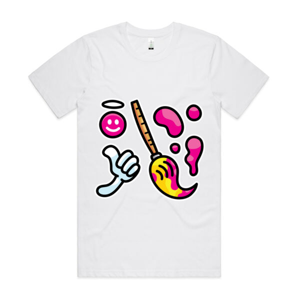 Brush with Happiness - AS Colour - Organic Cotton Unisex Tee Thumbnail