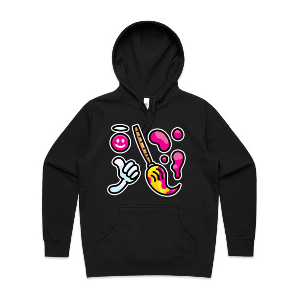 Brush with Happiness - AS Colour - Women's Stencil Hood Thumbnail